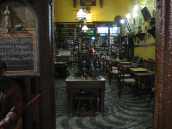 the oldest cafe in Rodos Old Town