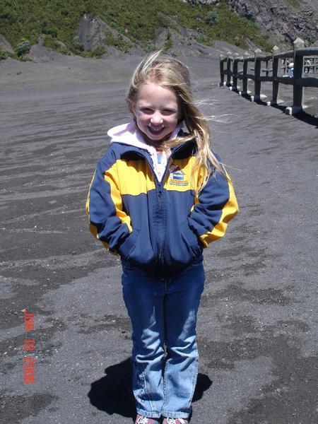 Cute girl in her school jacket