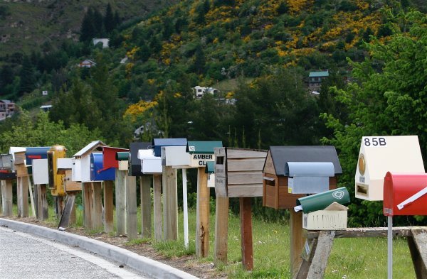 Queenstown Mailboxes