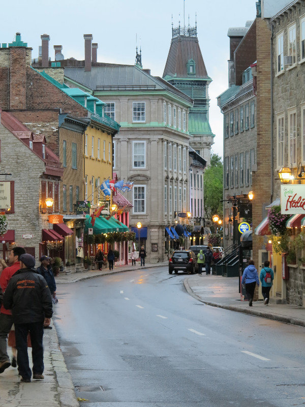 Dusk in Old Quebec