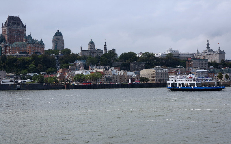 Old Quebec from Ferry to Levis