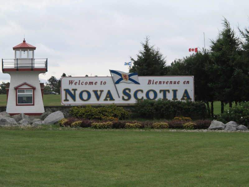 First time in Nova Scotia