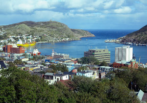 View of St. John's from The Rooms