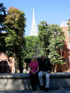 In front of Old North Church