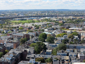 View from top of Bunker Hill Monument