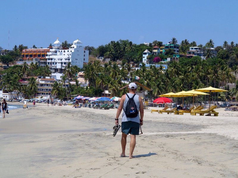 Roger on Playa Zicatela