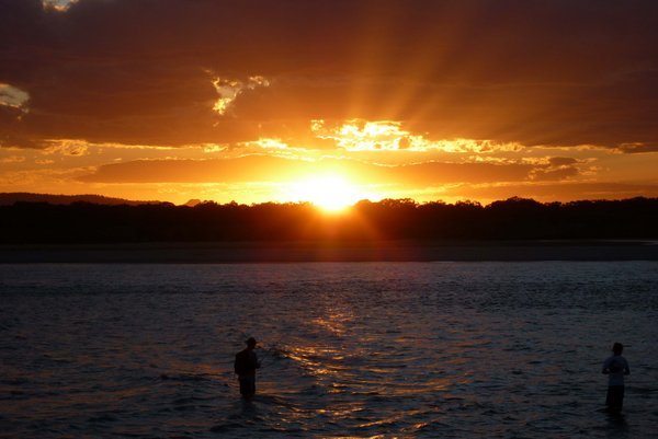 Coastal Aussie sunset