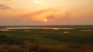 Kakadu 3:  sunset over the floodplains