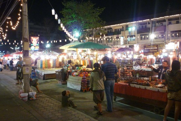 Chang Mai night bazaar