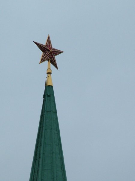 Red star on the Kremlin