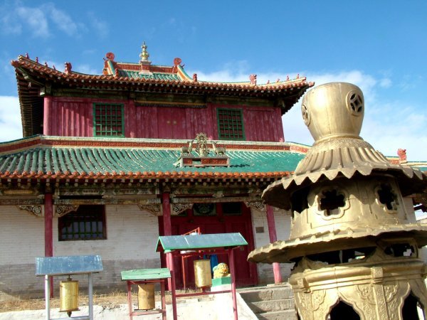 Temple at Shankha Monastery