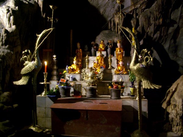 Altar inside the Pagoda