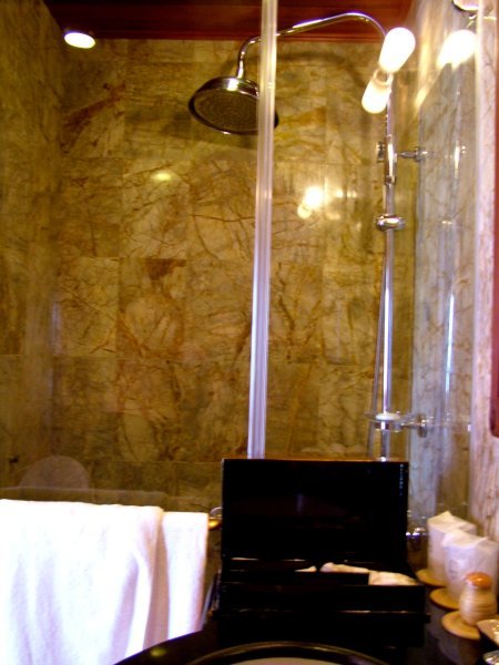 Our luxurious shower