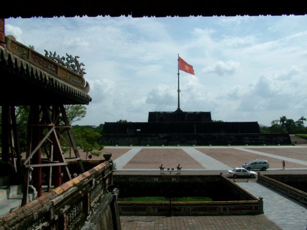 The Flag Tower seen from the Ngo Mon Gate