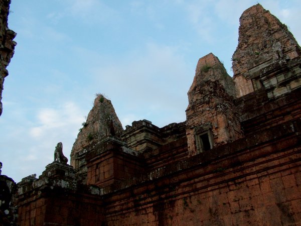 Early morning sun on Pre Rup