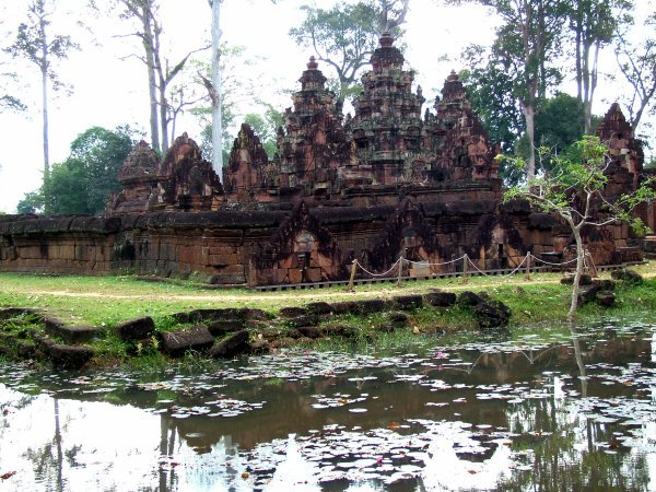 View of Banteay Srey from the back