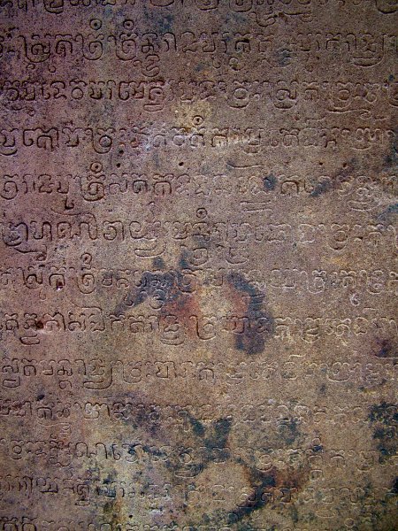 Writing on the walls of Banteay Srey