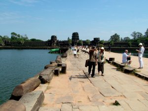 Bridge to Angkor Wat