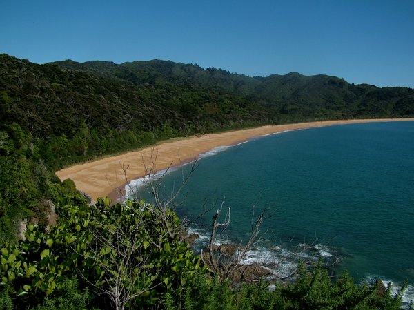 View of Totaranui beach