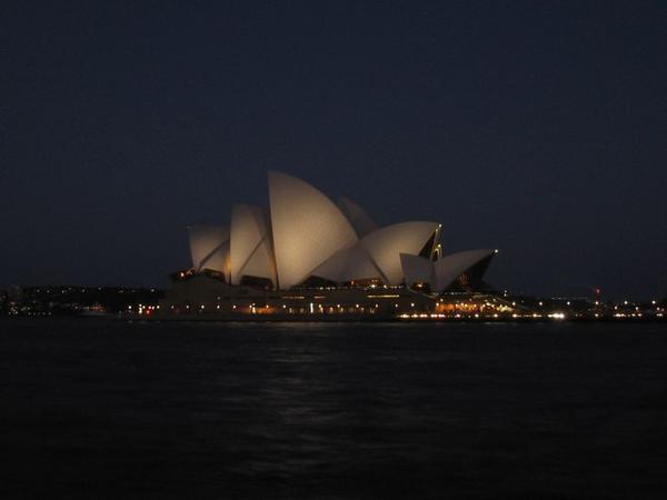 Opera House by night