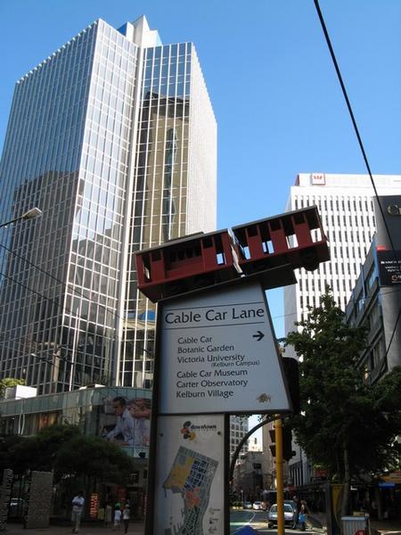 Cable car and skyline