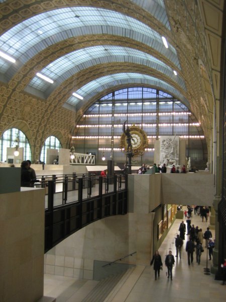 Inside the Musee d'Orsay