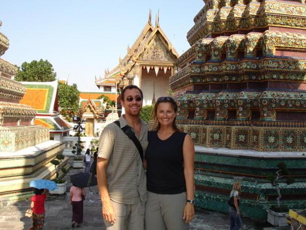 J & A at Wat Pho