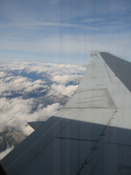 Different view from plane 
