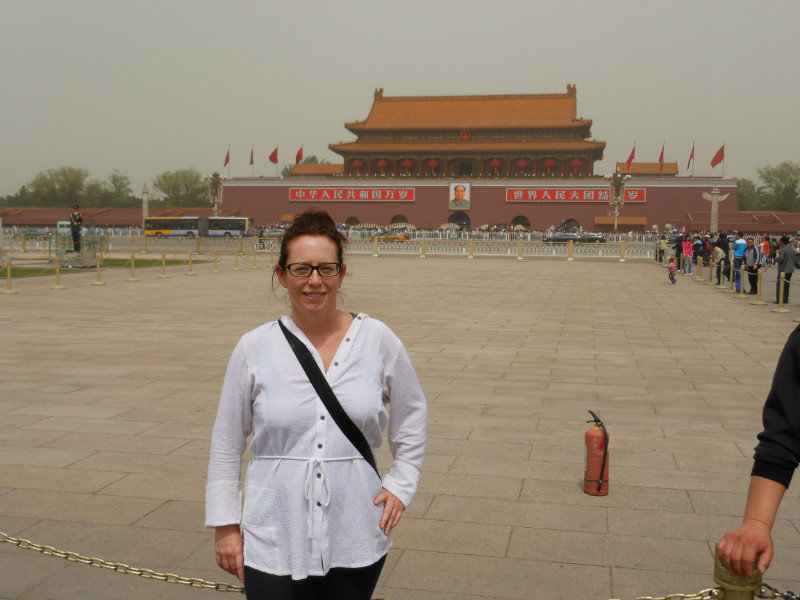 Me in Tiananmen Square