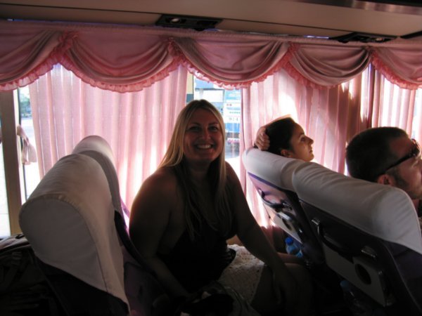 coffin bus back to Bangkok
