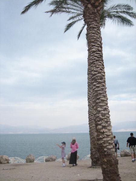 Checking out the Dead Sea