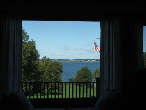 View from the parlor