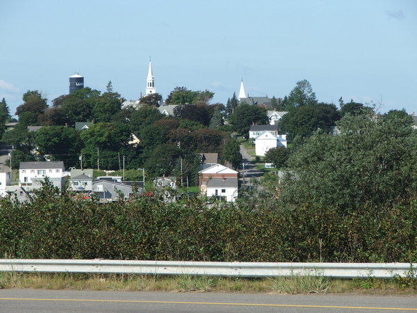 View of Lubec from Campobello