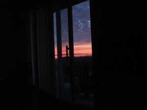 The view from our bed