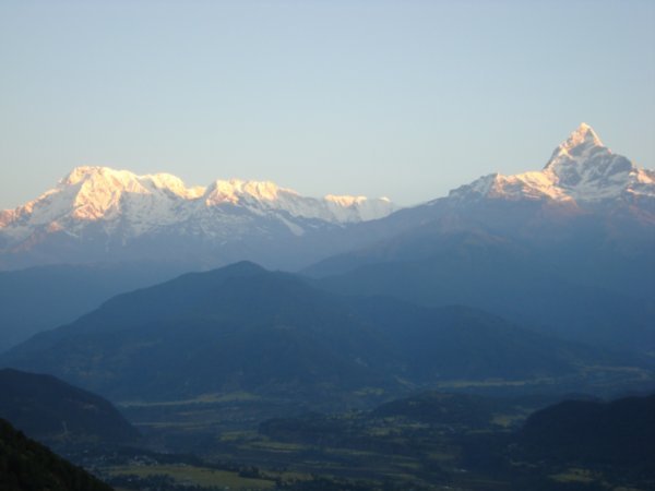 Annapurna Himalayas from Sarangkot