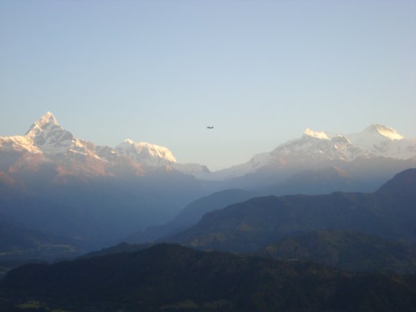 The Annapurna from Sarangkot