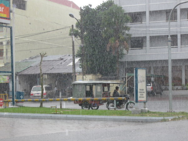 Tuktuk in the monsun