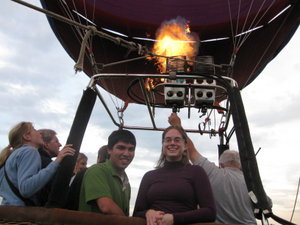 hot air ballon!