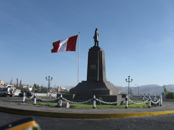 Monument in Arequipa