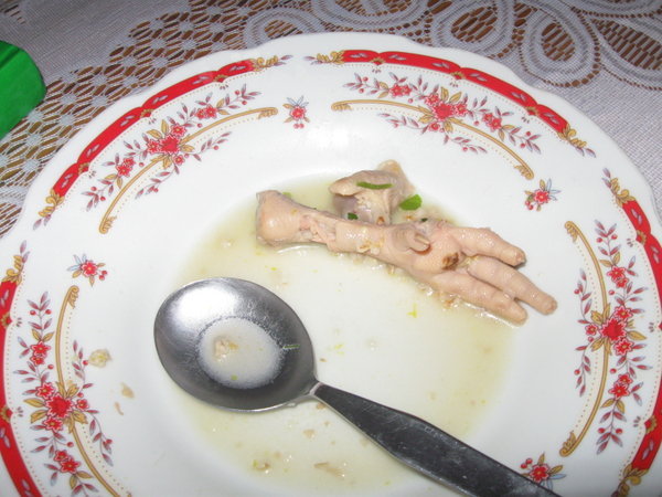 The one and only chicken foot soup
