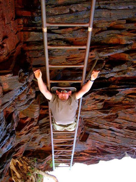 Hancock Gorge Ladder