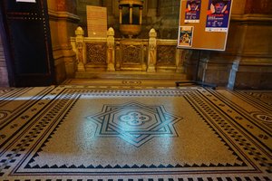 Mosaic floor in Cathedral de la Major