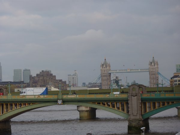 Towards the Tower Bridge
