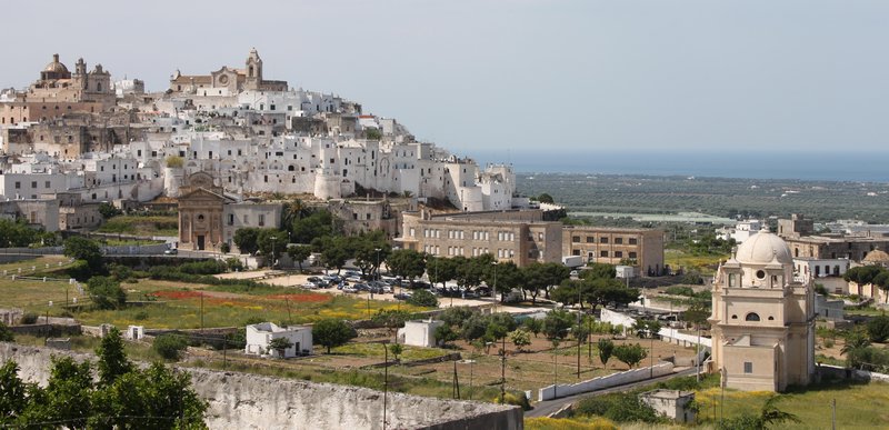 Ostuni is just one village on a hill