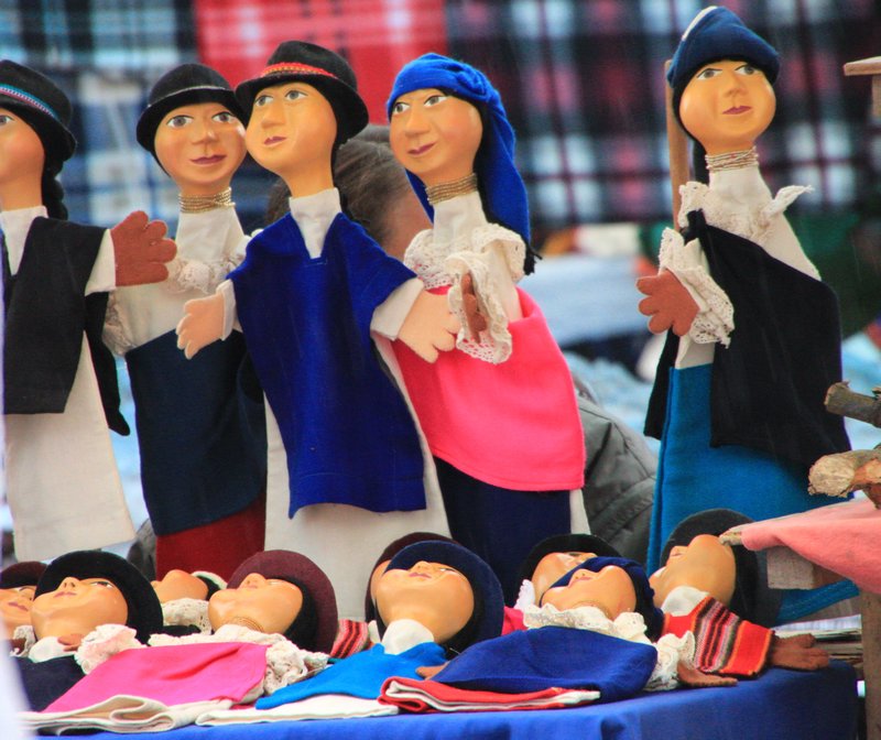 Puppets at Otavalo