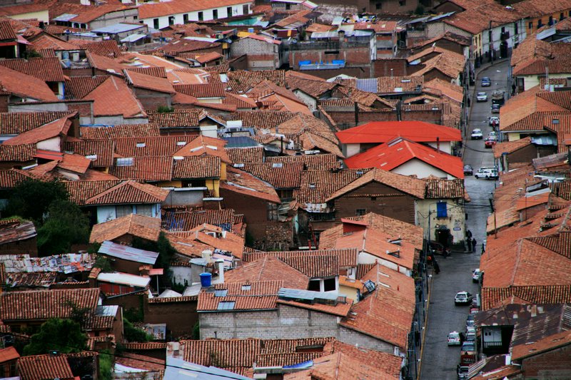 Roofs of old Cusco