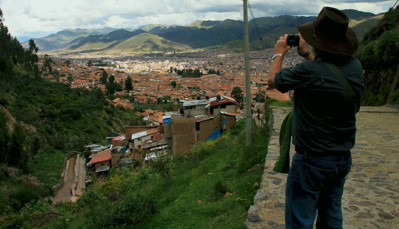 Tourist snapshot of Cusco