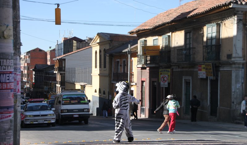 Mot dangerous job in La Paz