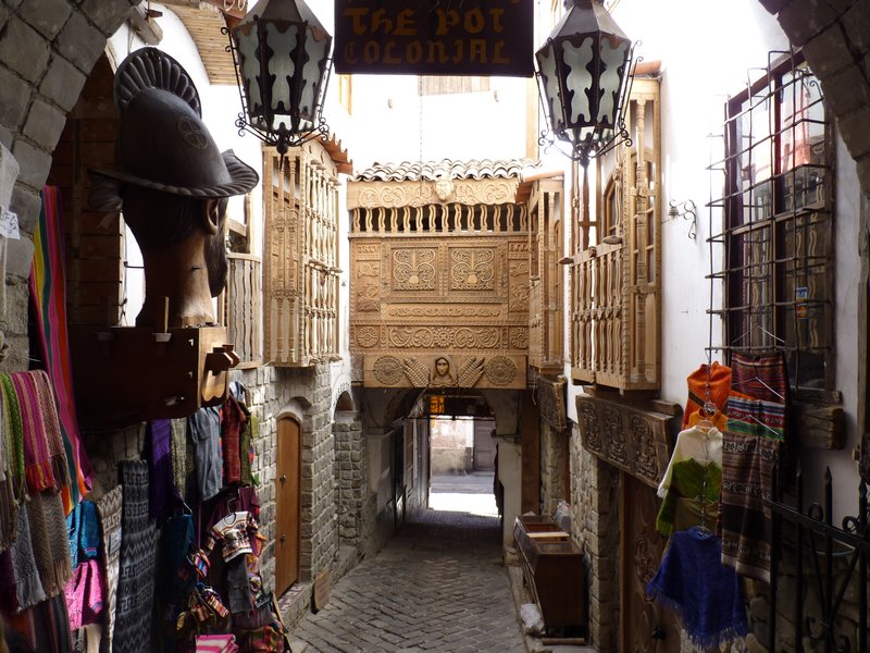 Tourist alley, La Paz