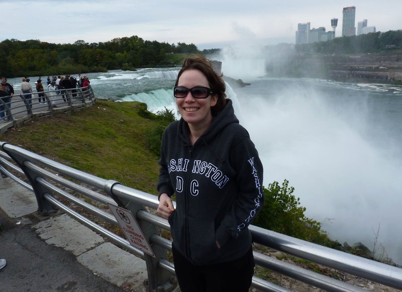 Sarah goes to Niagara Falls